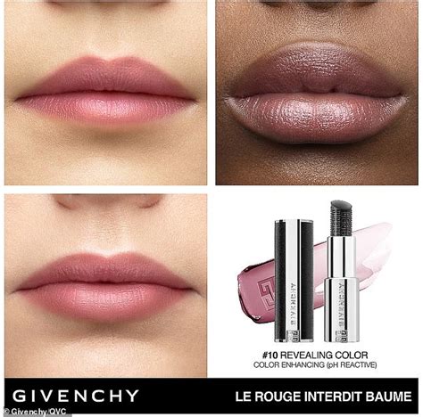 givenchy balm black|givenchy lip balm kit.